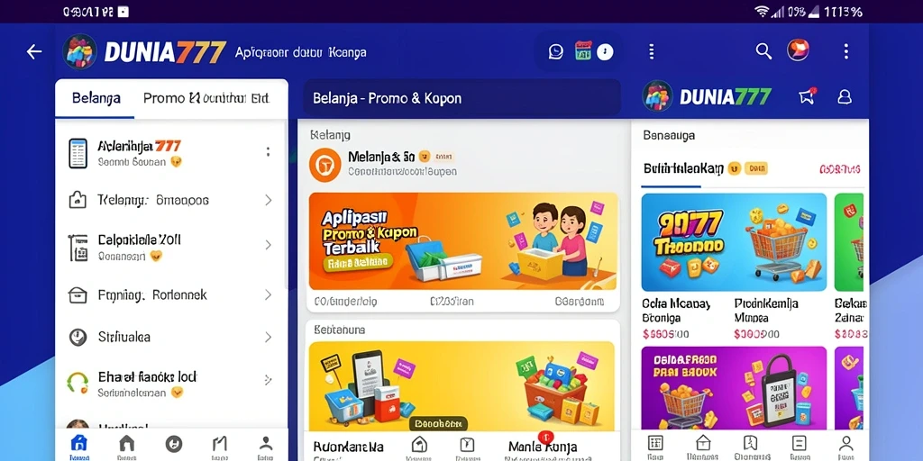 Antarmuka DUNIA777 yang mudah digunakan untuk menemukan kupon hebat.
