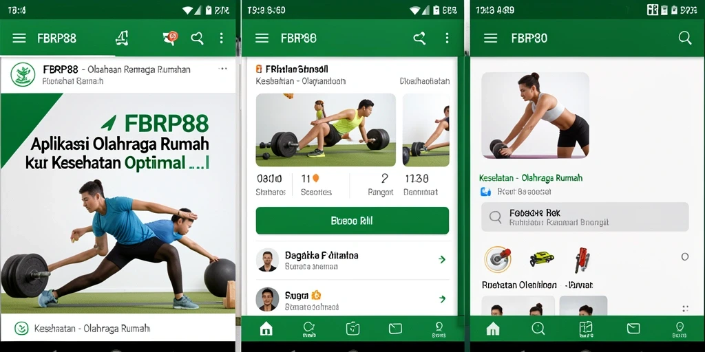 Tampilan antarmuka aplikasi FBRP88 yang menarik dan fungsional.